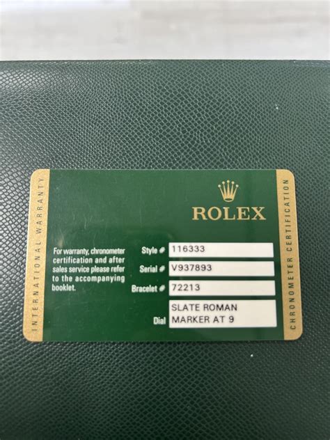 documenti rolex|rolex watch warranty card.